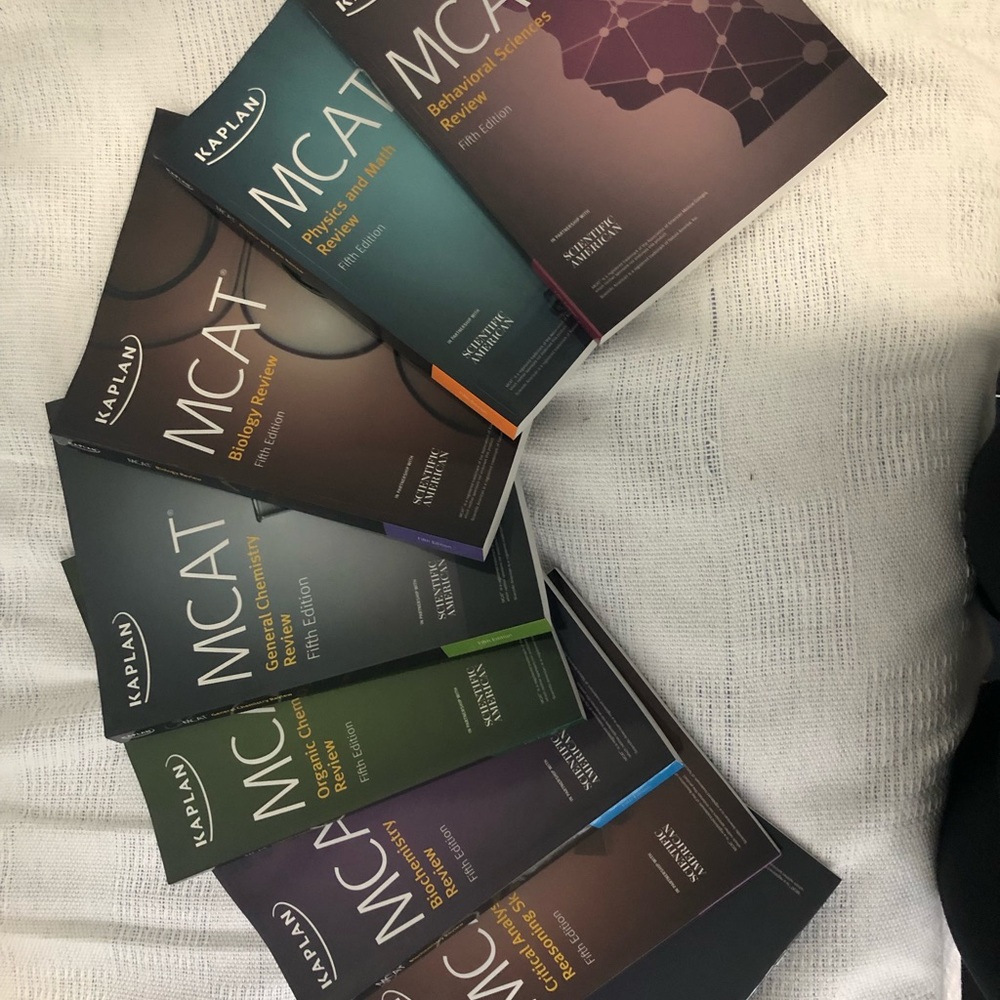 Complete Kaplan MCAT books